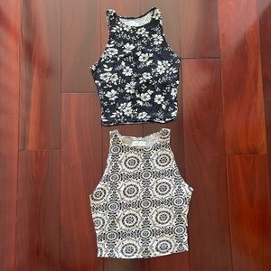 ‼️SOLD on Mercari - Abercrombie & Fitch Floral Tank Top Set
